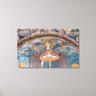 Servisch-orthodoxe kerk en UNESCO-site, 2 Canvas Afdruk