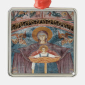 Servisch-orthodoxe kerk en UNESCO-site, 2 Metalen Ornament (Voorkant)