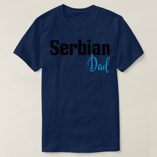 Servisch papa t-shirt (Design voorkant)