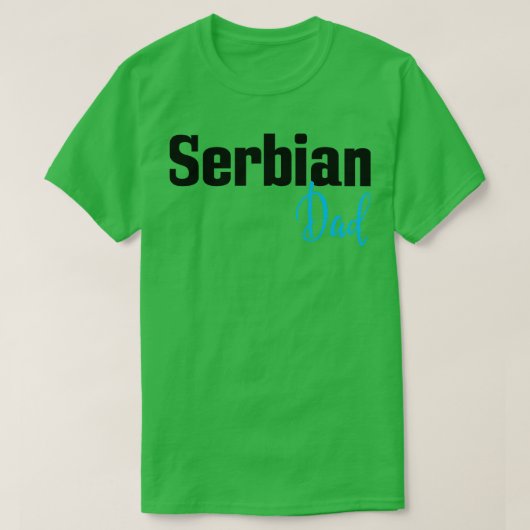 Servisch papa t-shirt (Design voorkant)