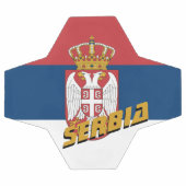 Servisch patriottisch Football en Servische vlag / Voetbal (Enkel)