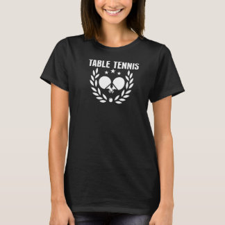 Servisch Ping Pong Proud Serbian Table Tennis Supp T-shirt