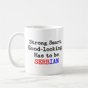 Servisch sterk koffiemok