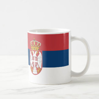 Servisch Vlag Keramische Koffie Mok