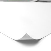 Servisch voetbal in 2014 wereldkampioen kogelliefh poster (Hoek)