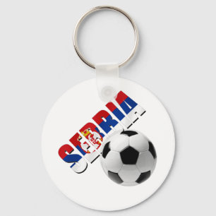 Servisch voetbal Servisch logo Sleutelhanger