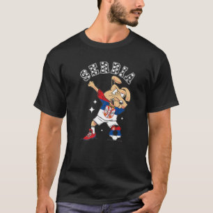 Servisch voetbalteam Dog Servische vlag Servische T-shirt