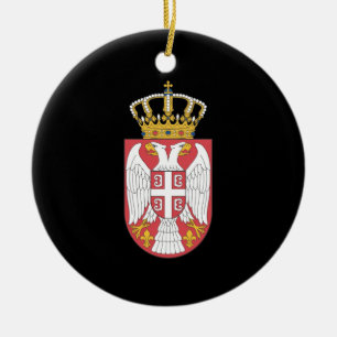 Servisch wapen keramisch ornament