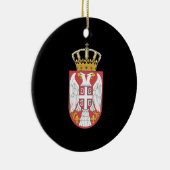 Servisch wapenschild keramisch ornament (Rechts)