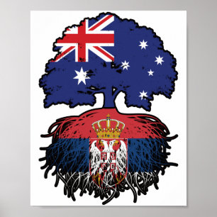 Servische Australische Australische Australië - bo Poster