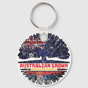 Servische Australische Australische Australië - bo Sleutelhanger