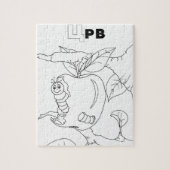 servische cyrilleworm legpuzzel (Verticaal)