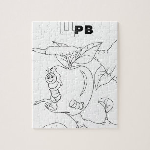 servische cyrilleworm legpuzzel