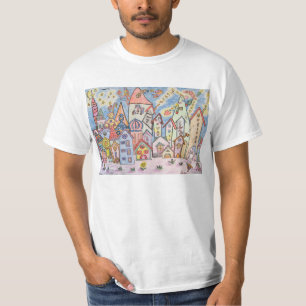 servische cyrillische stad t-shirt