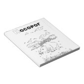 servische cyrillistische rhino notitieblok (Schuin)