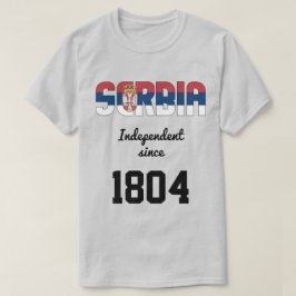 Servische Flag Independence Celebration T-shirt
