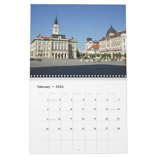 Servische kalender - 2022 (Feb 2026)