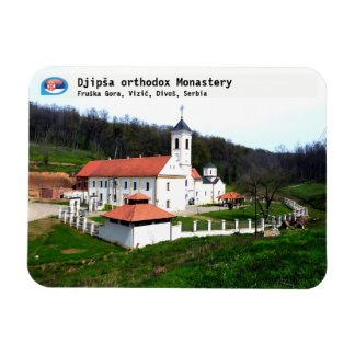 SERVISCHE KLOOSTERS - Djipša orthodoxe klooster 3 Magneet