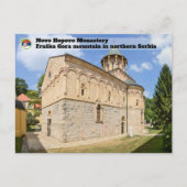 SERVISCHE KLOOSTERS - Klooster van Novo Hopovo Briefkaart (Voorkant)