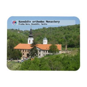 SERVISCHE KLOOSTERS - Kuveždin orthodoxe Klooster Magneet