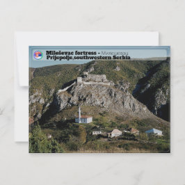 SERVISCHE KLOOSTERS - Mileševac Fort Briefkaart