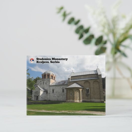 SERVISCHE KLOOSTERS - Studenica Klooster Briefkaart (Staand voorkant)