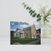 SERVISCHE KLOOSTERS - Studenica Klooster Briefkaart (Staand voorkant)