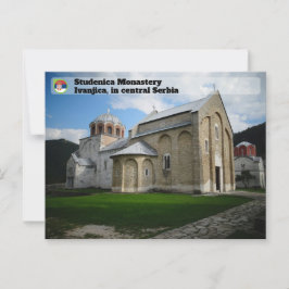 SERVISCHE KLOOSTERS - Studenica Klooster Briefkaart