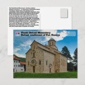 SERVISCHE KLOOSTERS - Visoki Dečani-klooster Briefkaart (Voorkant / Achterkant)
