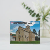SERVISCHE KLOOSTERS - Visoki Dečani-klooster Briefkaart (Staand voorkant)