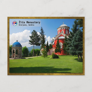 SERVISCHE KLOOSTERS - Žiča Klooster 2 Briefkaart