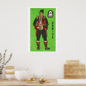 Servische Man - Luciferdoosje Print - Esthetische (Keuken)