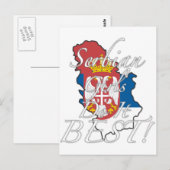 Servische meisjes doen het het beste! briefkaart (Voorkant / Achterkant)