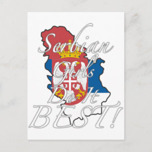 Servische meisjes doen het het beste! briefkaart