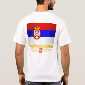 "Servische Pride"-Shirten T-shirt (Achterkant)