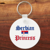 Servische prinses sleutelhanger (Voorkant)