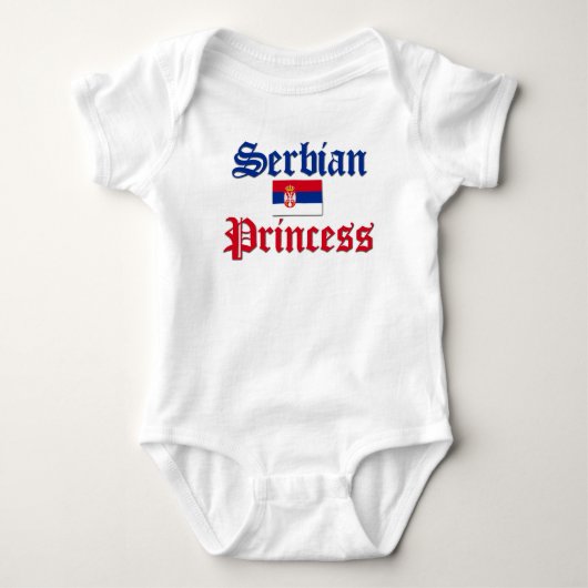 Servische prinses t-shirt (Voorkant)