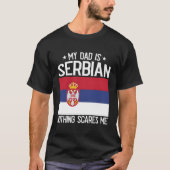 Servische roots voor Servië Erfgoed T-shirt (Voorkant)