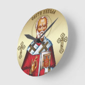 Servische Sint Nicolaas Ronde Klok (Hoek)