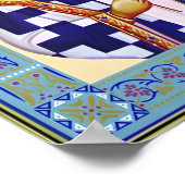 Servische Sint-Nikolaas Poster (Hoek)