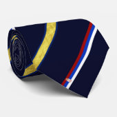 Servische strepen vlag stropdas (Opgerold)