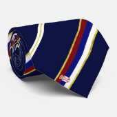 Servische strepen vlag stropdas (Opgerold)