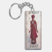 "Servische Vintage" Sleutelhanger (Voorkant Links)