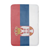 Servische vlag badmat (Voorkant Verticaal)