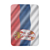 Servische vlag badmat (Voorkant Verticaal)