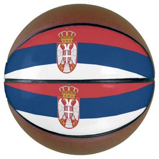Servische vlag basketbal (Voorkant)