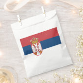 Servische vlag bedankzakje (Geknipt)