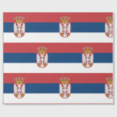 Servische vlag cadeaupapier (Vlak)