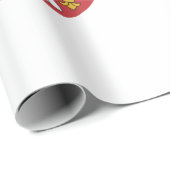 Servische vlag cadeaupapier (Rol Hoek)