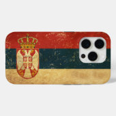Servische vlag Case-Mate iPhone case (Achterkant (horizontaal))